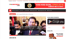 Desktop Screenshot of cpnsindonesia.com